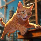 Cat Parkour Game 3D