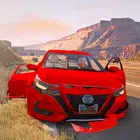 Beam drive car crash test