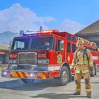 US Fire Truck Rescue Games 3d