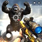 Горилла Монстр Злой Охотник 3D
