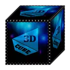 3D Light Blue