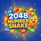2048 Snake : Number Cube Snake